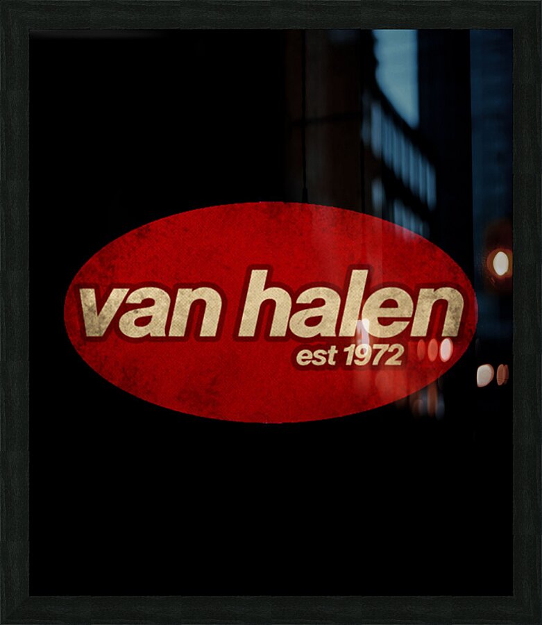 Van Halen 1 Picture Frame print