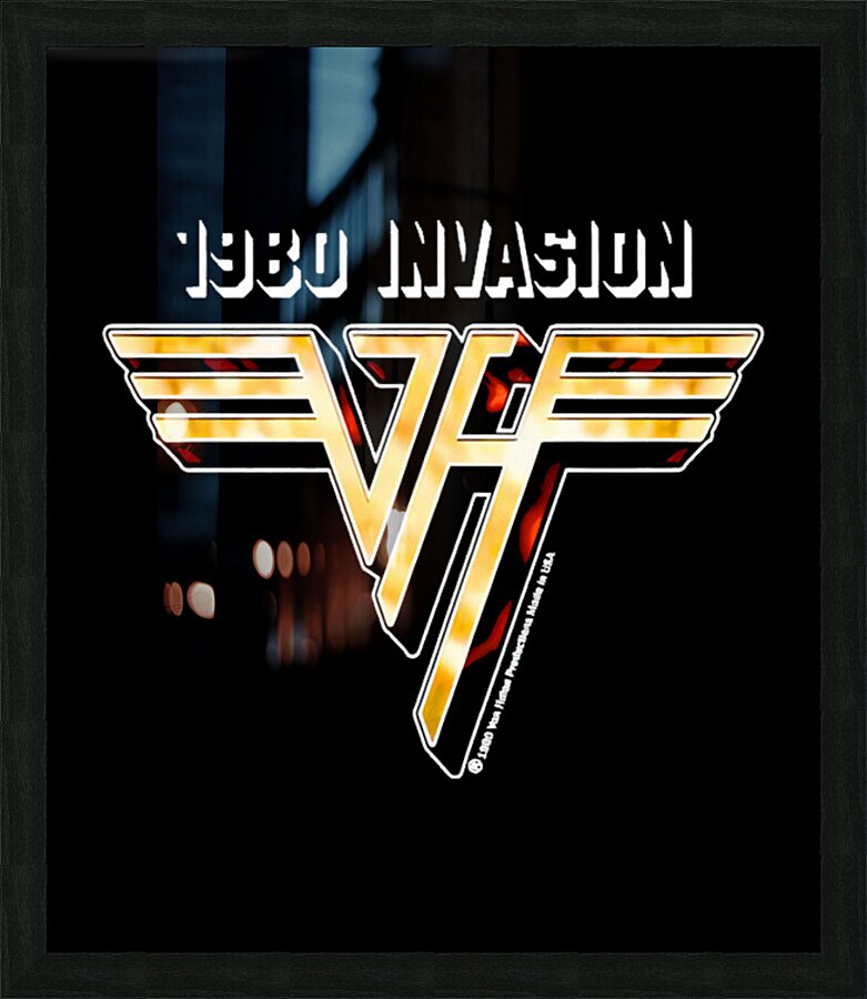 Van Halen 11 Picture Frame print