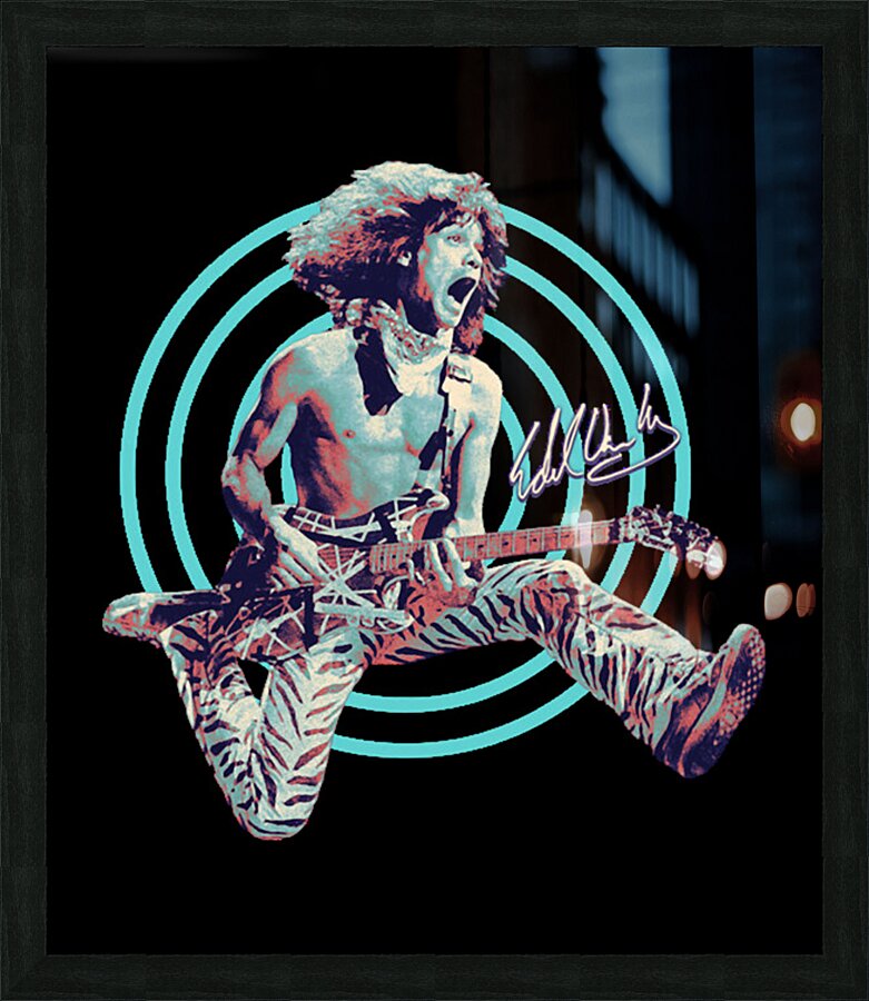 Van Halen 13 Picture Frame print