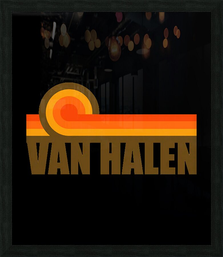 Van Halen 2 Picture Frame print