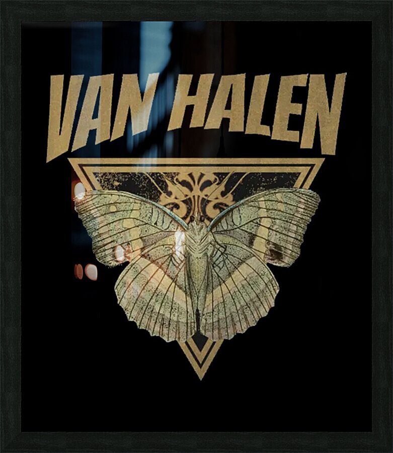 Van Halen 11 Picture Frame print