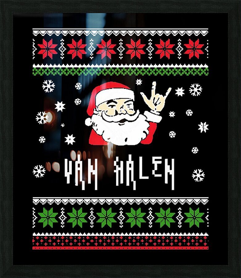 Van Halen 13 Picture Frame print