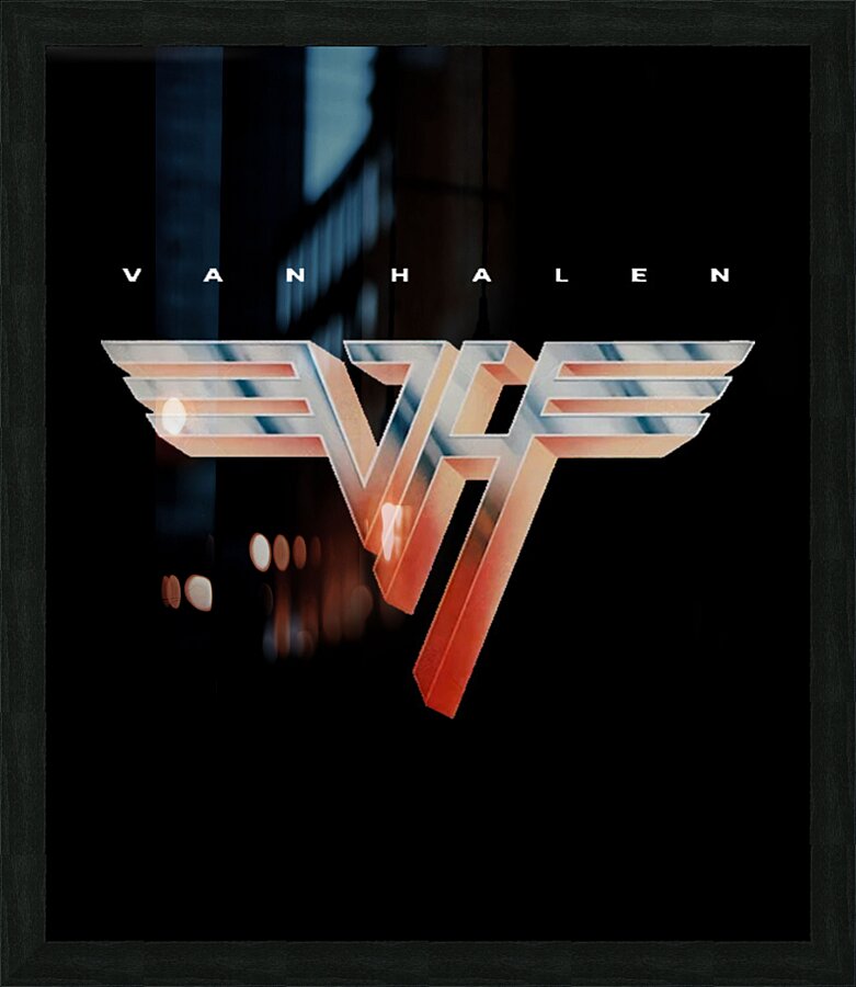 Van Halen 4 Picture Frame print