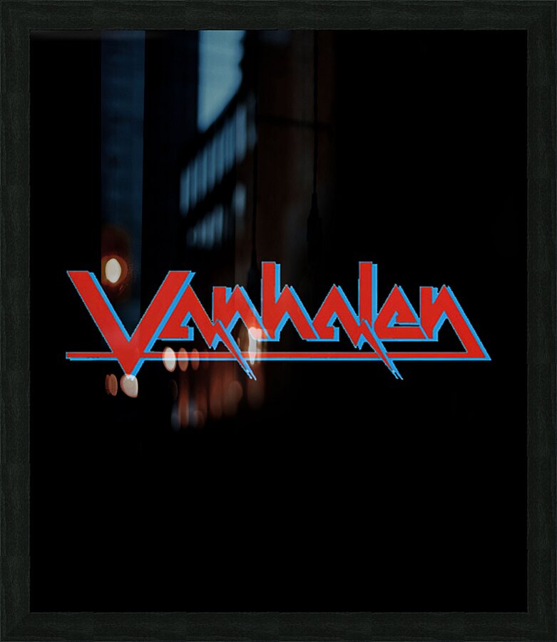 Van Halen 5 Picture Frame print