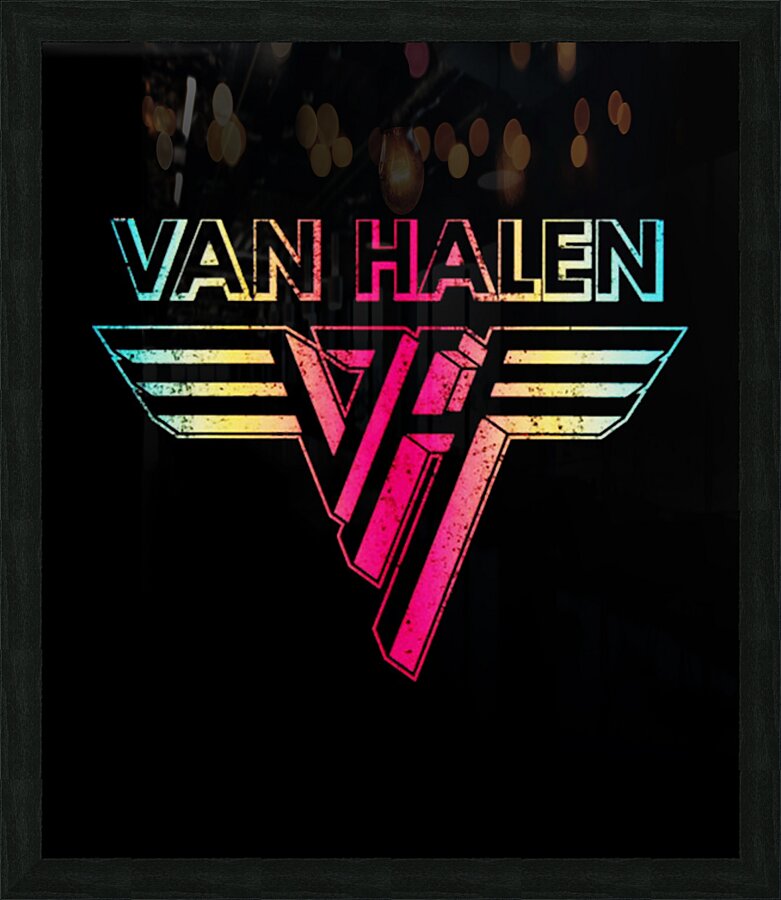 Van Halen 19 Picture Frame print