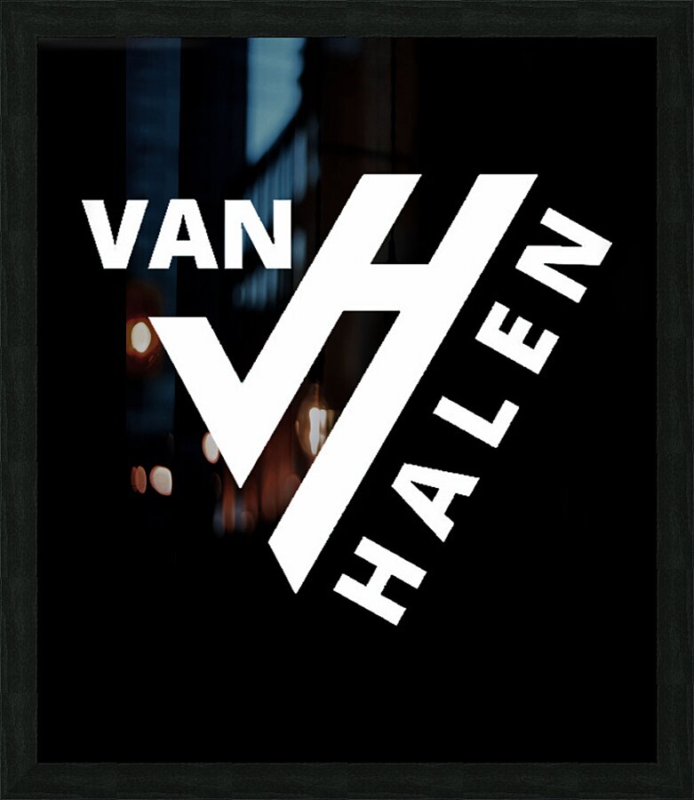Van Halen 23 Picture Frame print