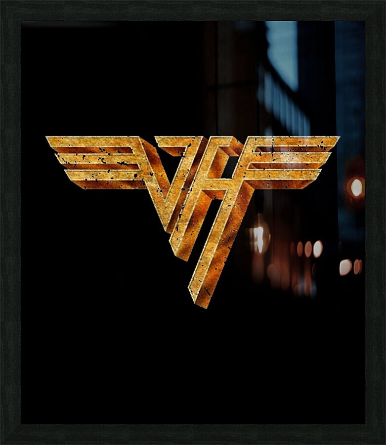 Van Halen 33 Picture Frame print