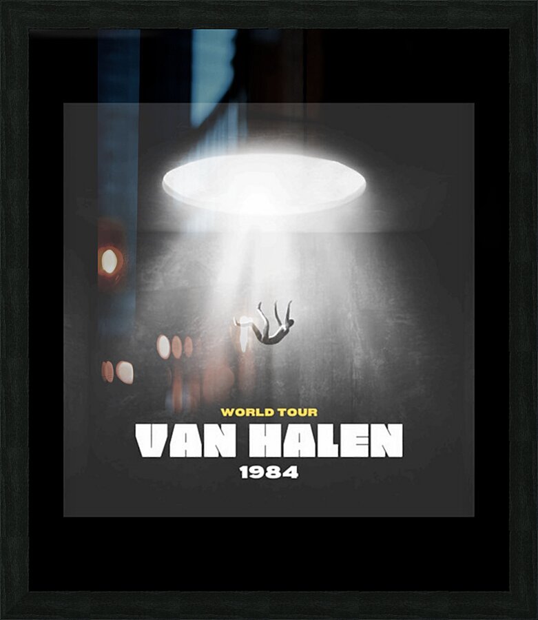Van Halen 3 Picture Frame print