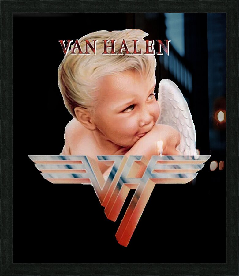 Van Halen 42 Picture Frame print