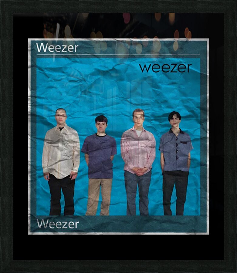 Weezer 2 Picture Frame print