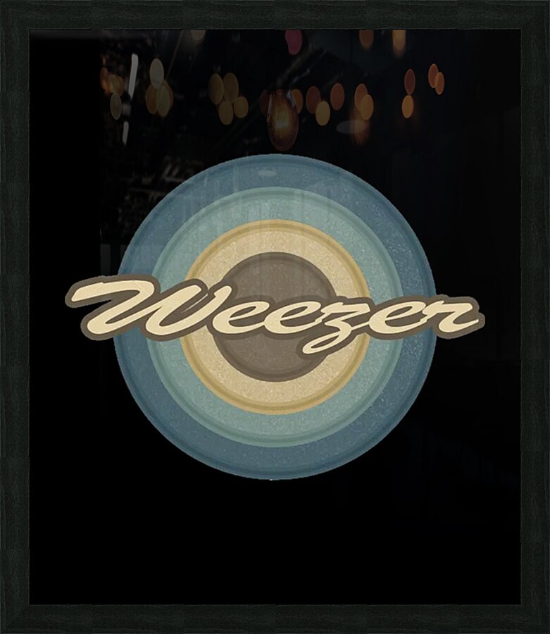 Weezer 29 Picture Frame print