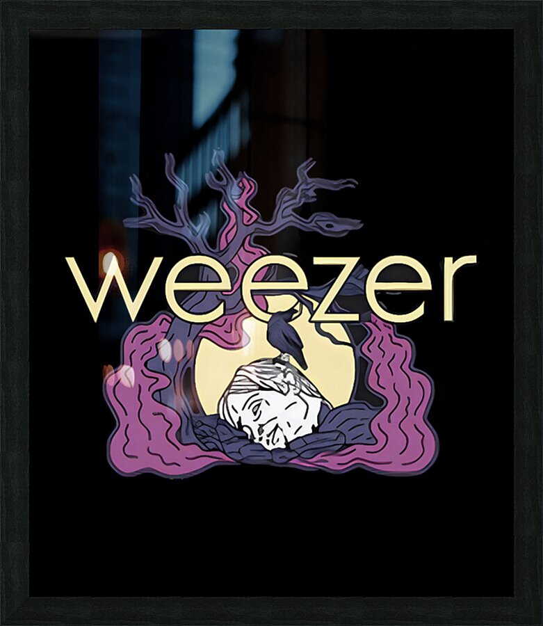 Weezer 23 Picture Frame print