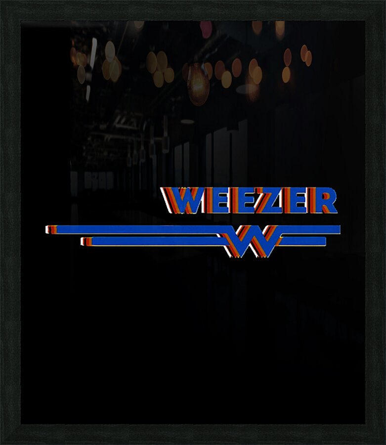 Weezer 32 Picture Frame print