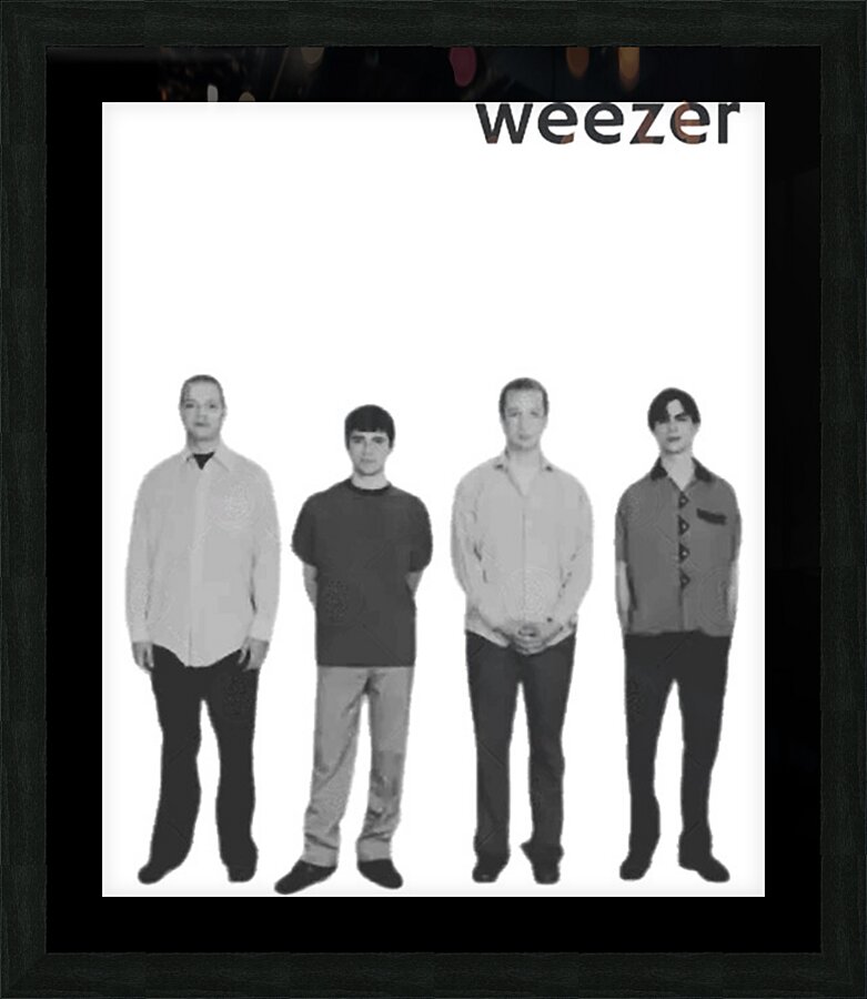 Weezer 15 Picture Frame print