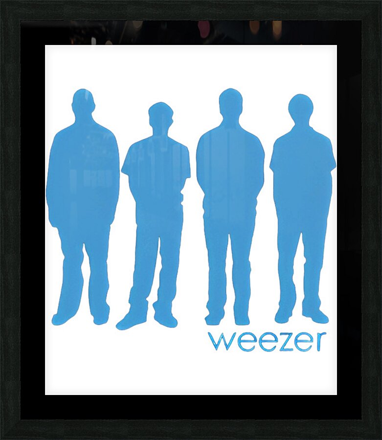 Weezer 24 Picture Frame print