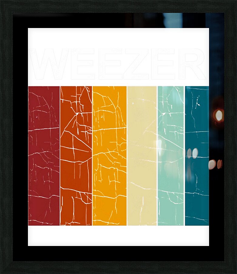 Weezer 26 Picture Frame print