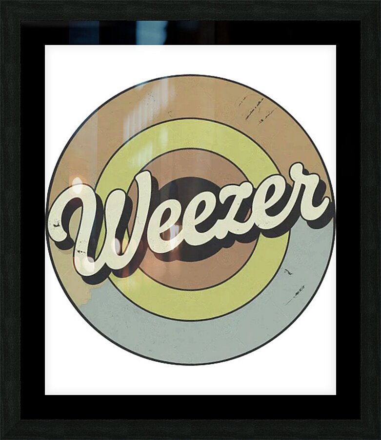Weezer 1 Picture Frame print
