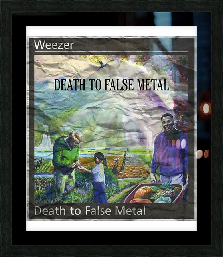 Weezer 29 Picture Frame print