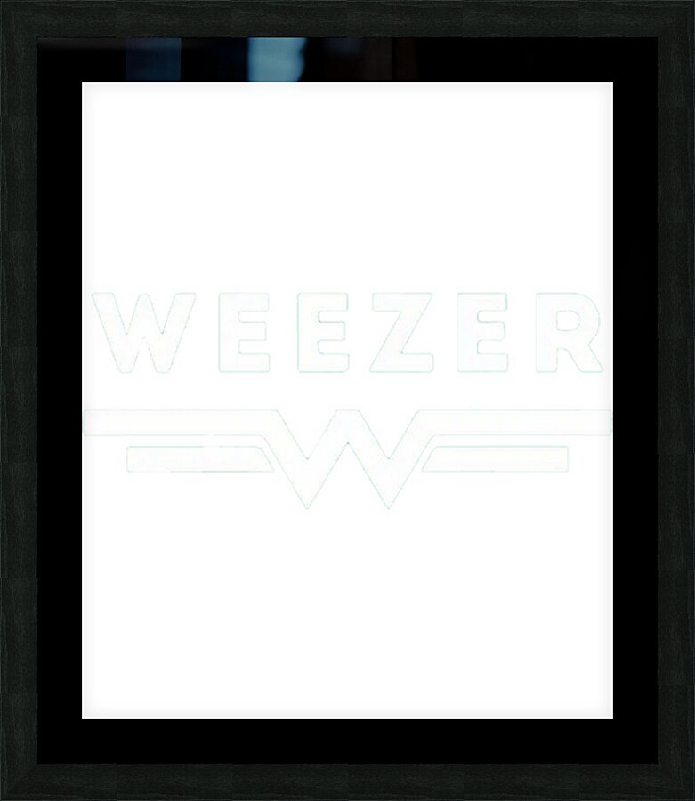 Weezer 3 Picture Frame print