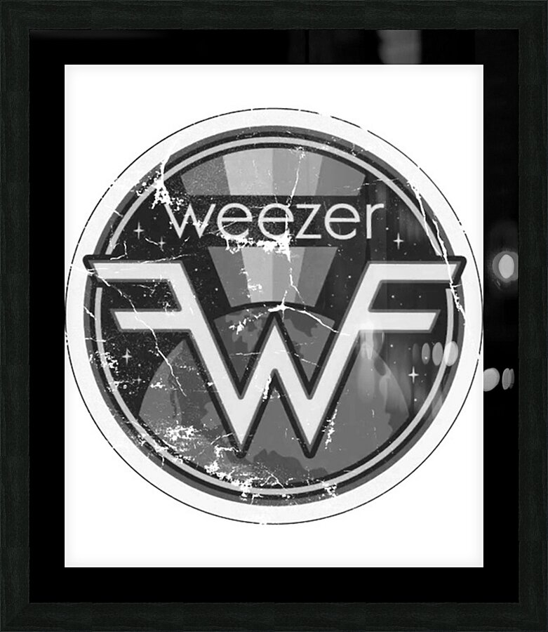 Weezer 20 Picture Frame print