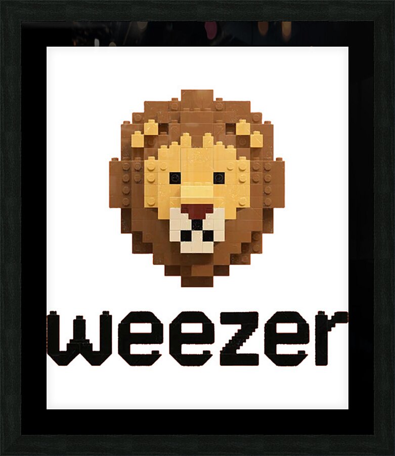 Weezer 30 Picture Frame print