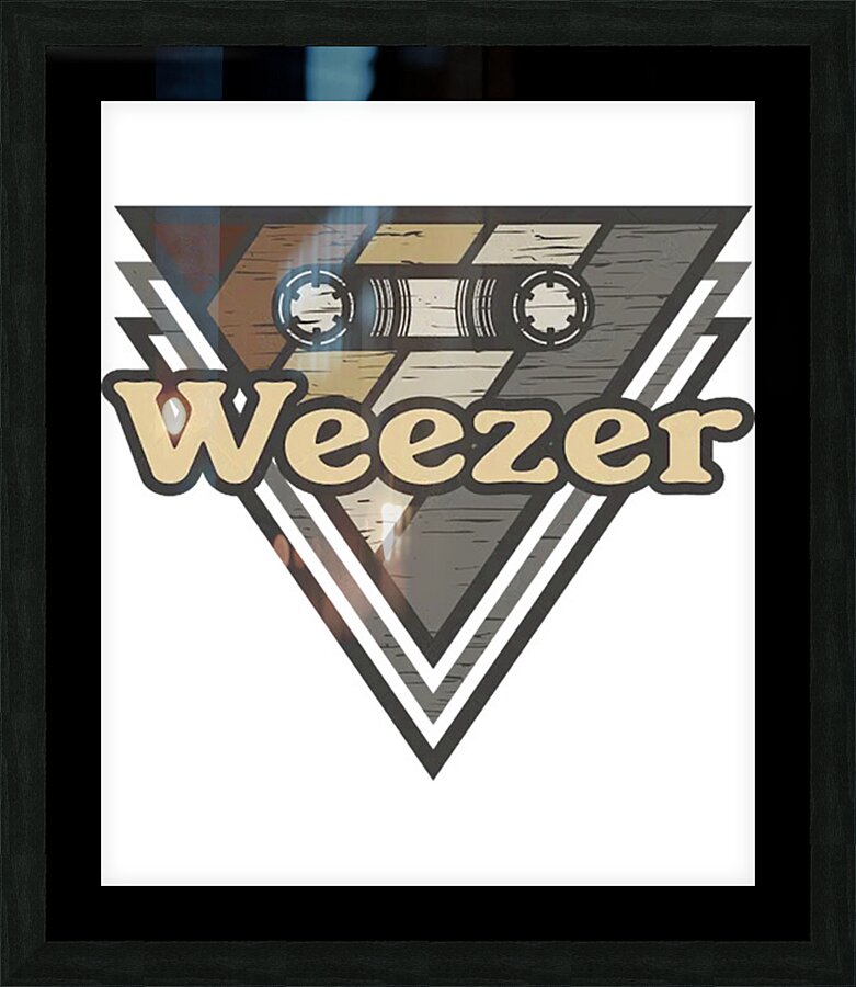 Weezer 23 Picture Frame print