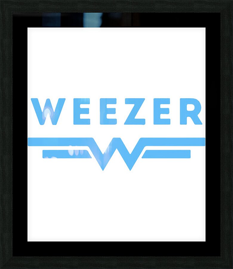 Weezer 25 Picture Frame print