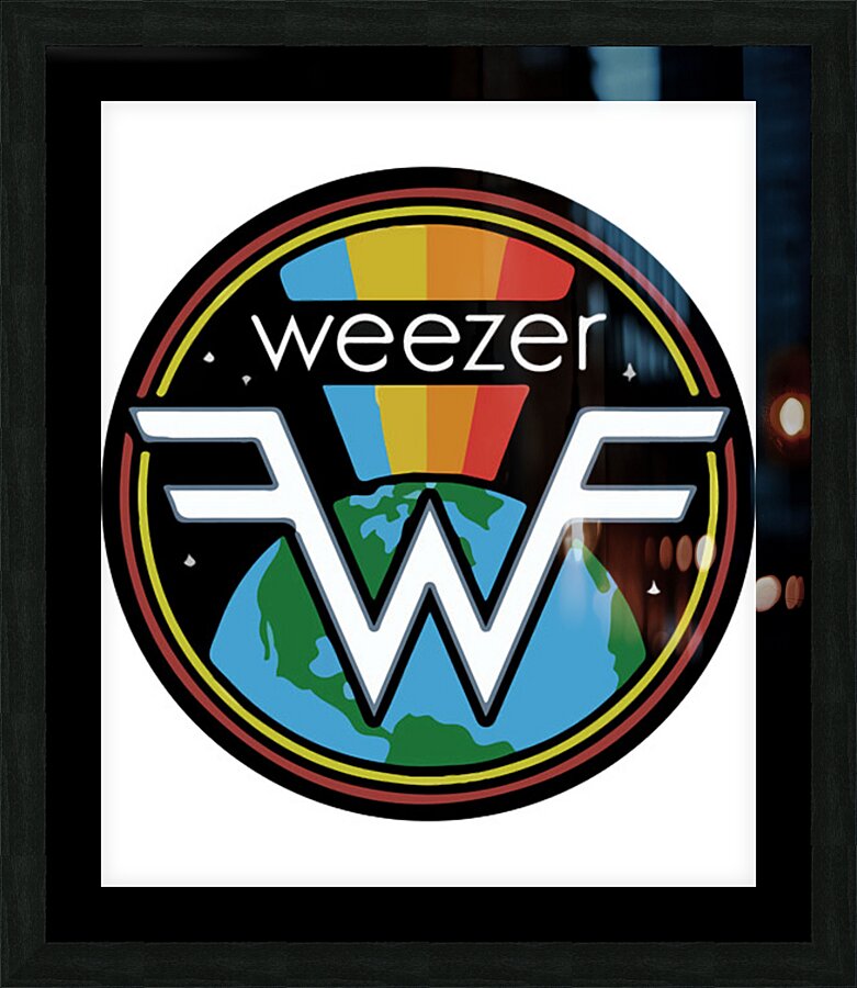 Weezer 27 Picture Frame print