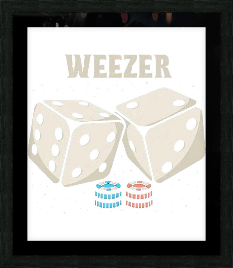 Weezer 29 Picture Frame print