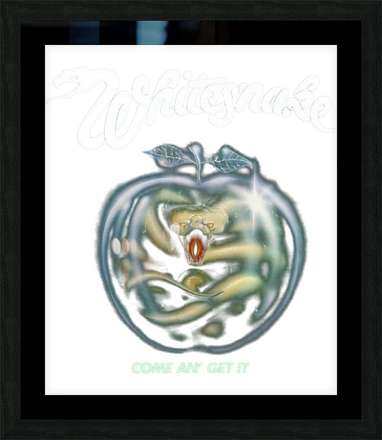 Whitesnake 2 Picture Frame print