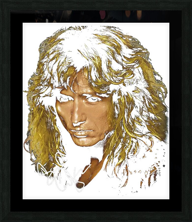 Whitesnake 3 Picture Frame print