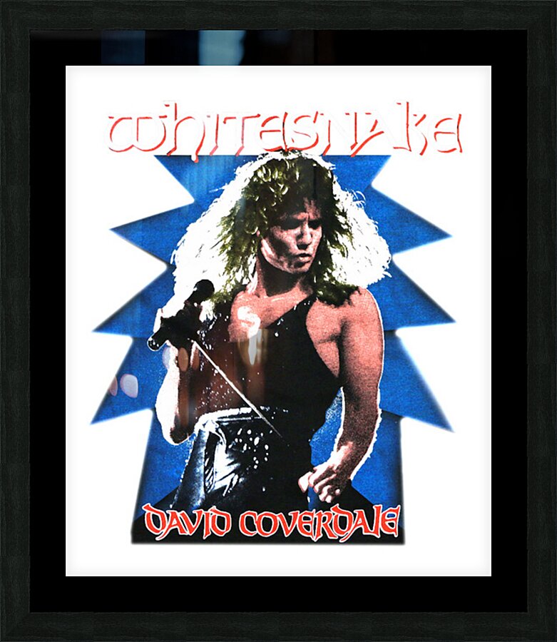 Whitesnake 4 Picture Frame print