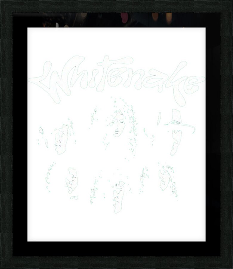 Whitesnake 8 Picture Frame print