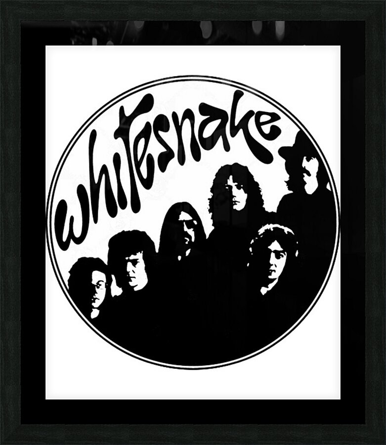 Whitesnake 14 Picture Frame print