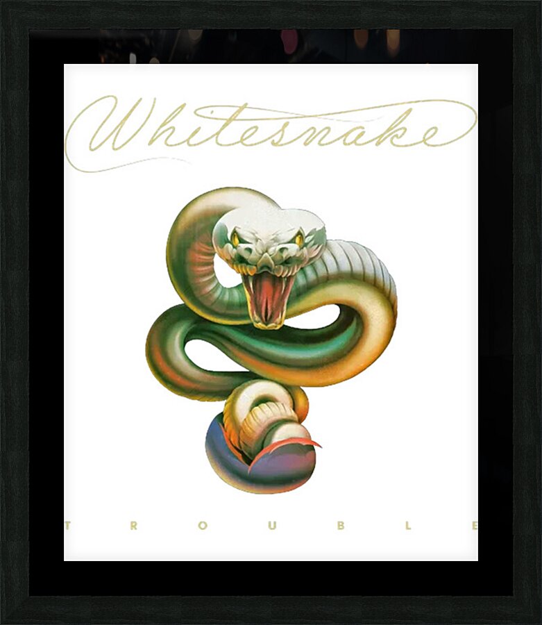 Whitesnake 23 Picture Frame print