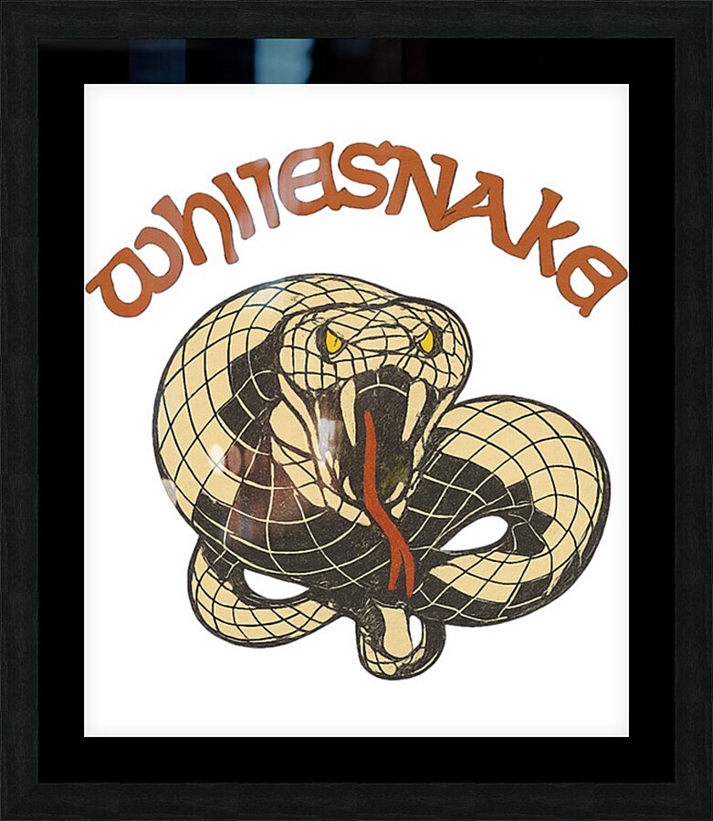 Whitesnake 27 Picture Frame print