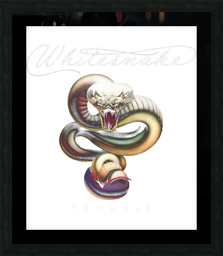 Whitesnake 33 Picture Frame print
