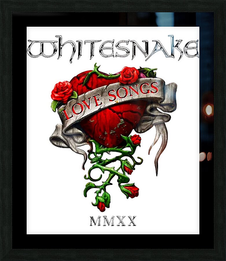 Whitesnake 45 Picture Frame print