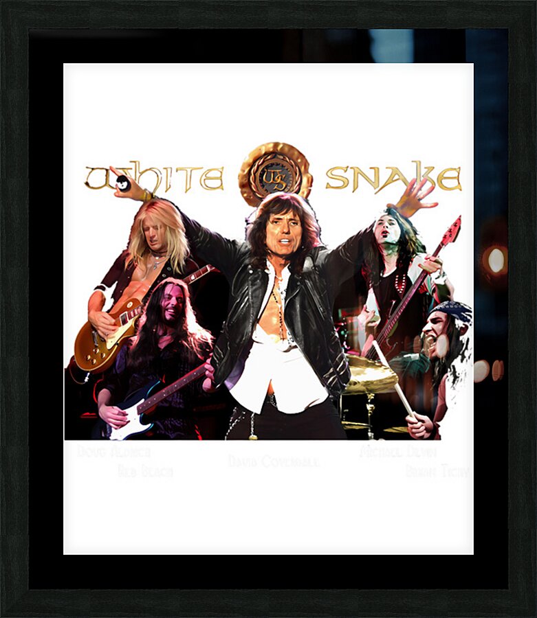 Whitesnake 1 Picture Frame print