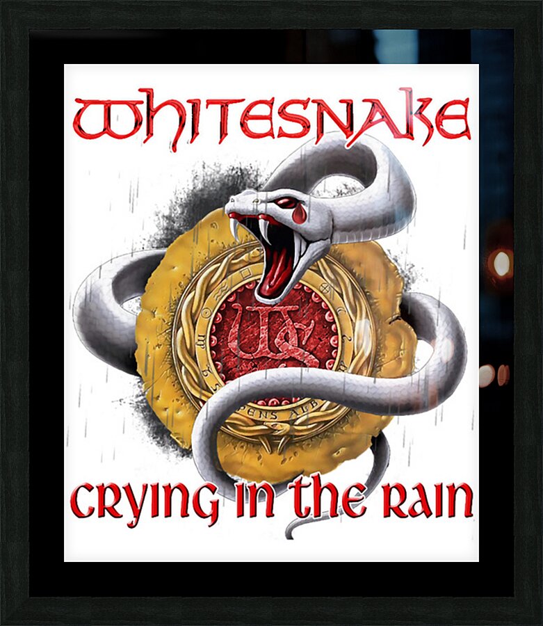Whitesnake 6 Picture Frame print