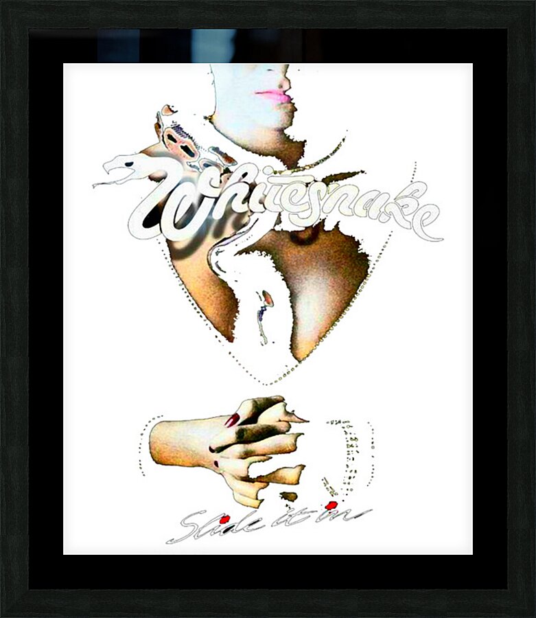 Whitesnake 17 Picture Frame print