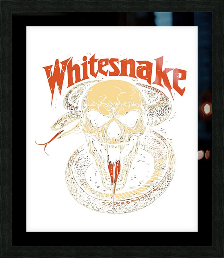 Whitesnake 18 Picture Frame print