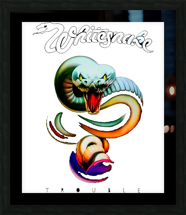 Whitesnake 21 Picture Frame print