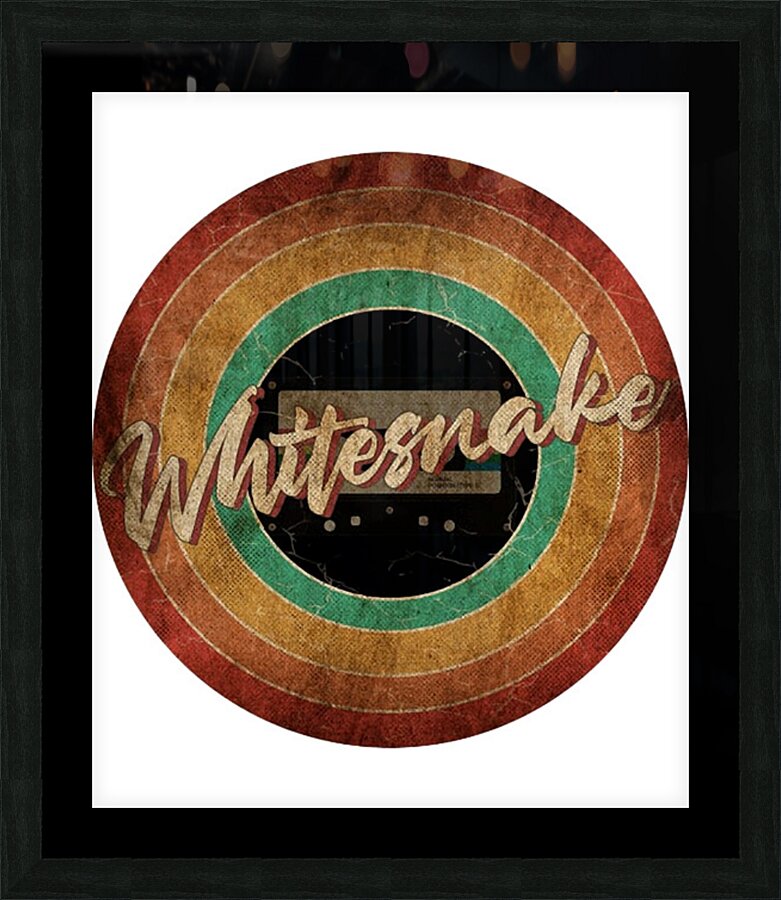 Whitesnake 22 Picture Frame print