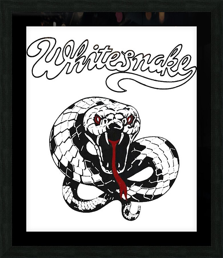 Whitesnake 25 Picture Frame print