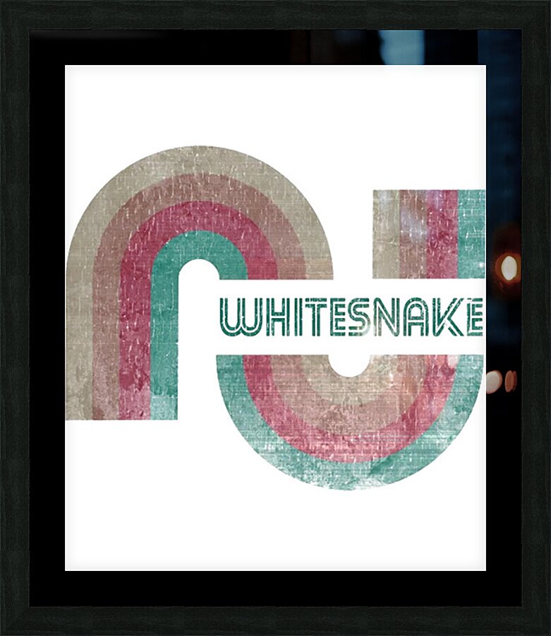 Whitesnake 26 Picture Frame print