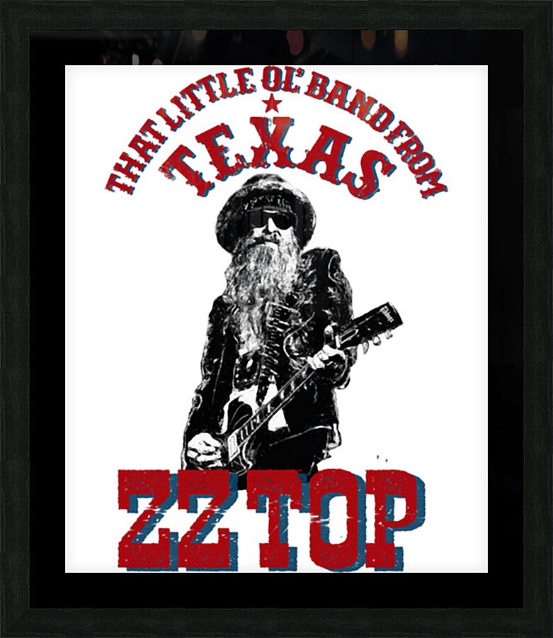 ZZ Top 1 Picture Frame print