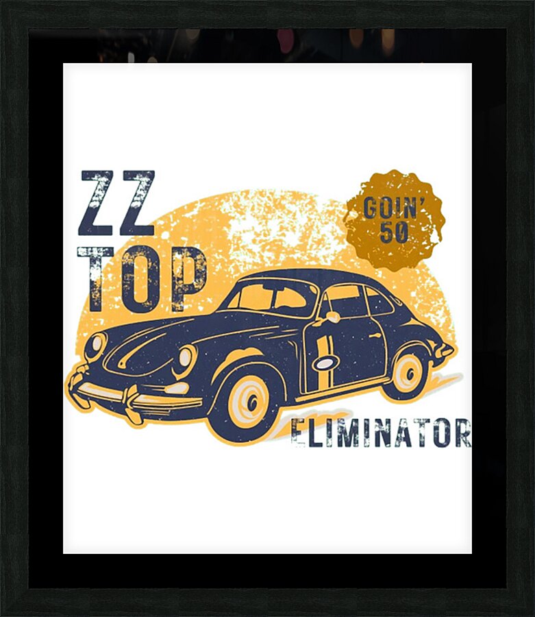 ZZ Top 7 Picture Frame print