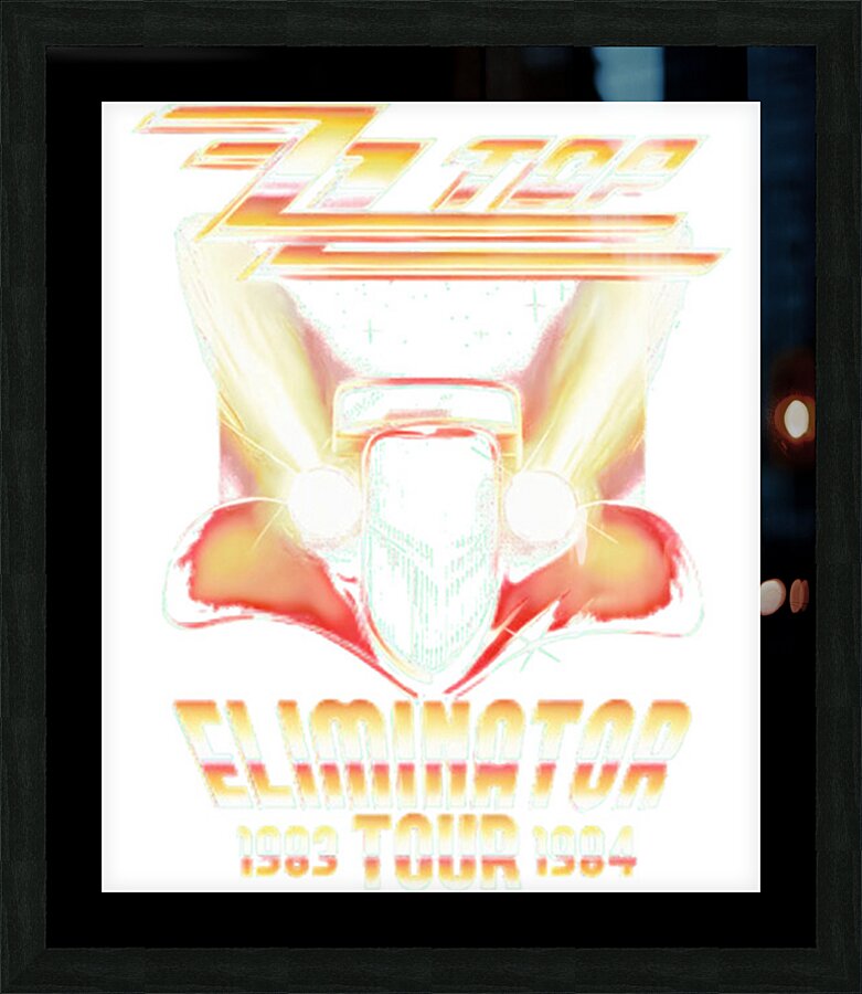ZZ Top 11 Picture Frame print