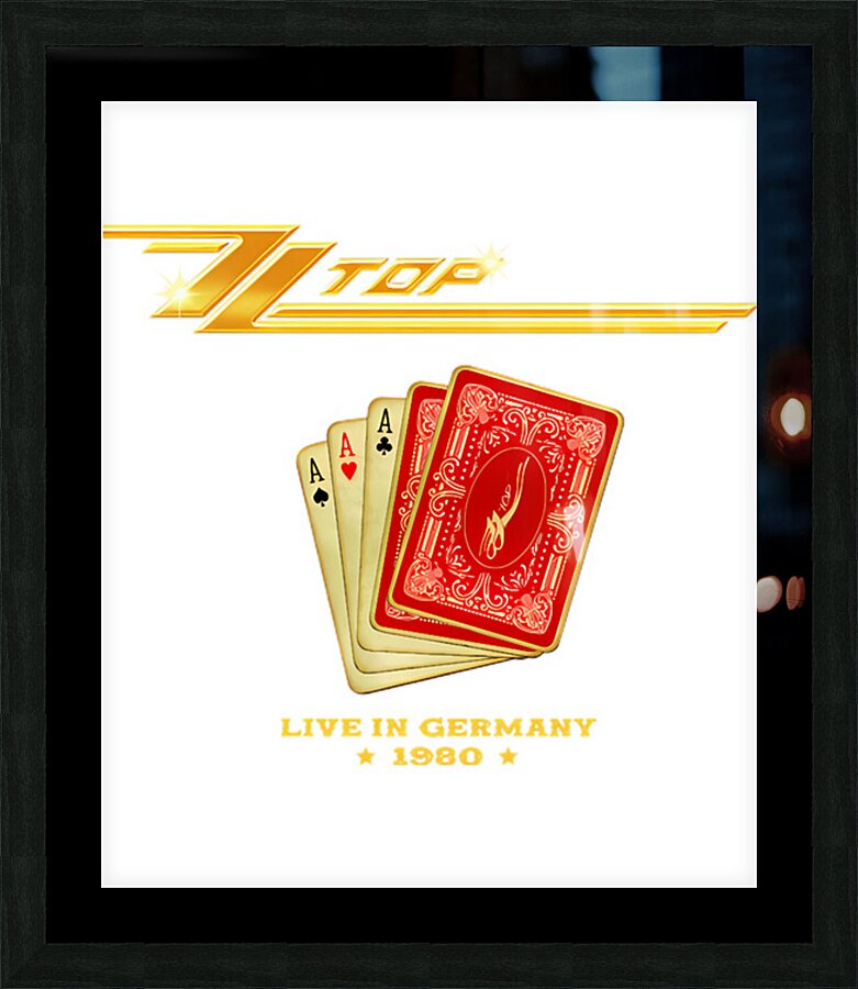 ZZ Top 13 Picture Frame print